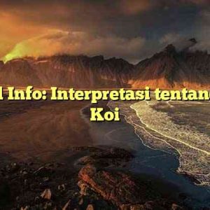 Digital Info: Interpretasi tentang Ikan Koi