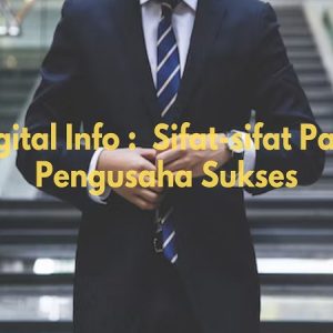 sifat pengusaha sukses