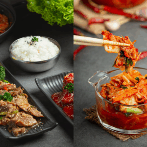 bulgogi dan kimchi asli korea selatan